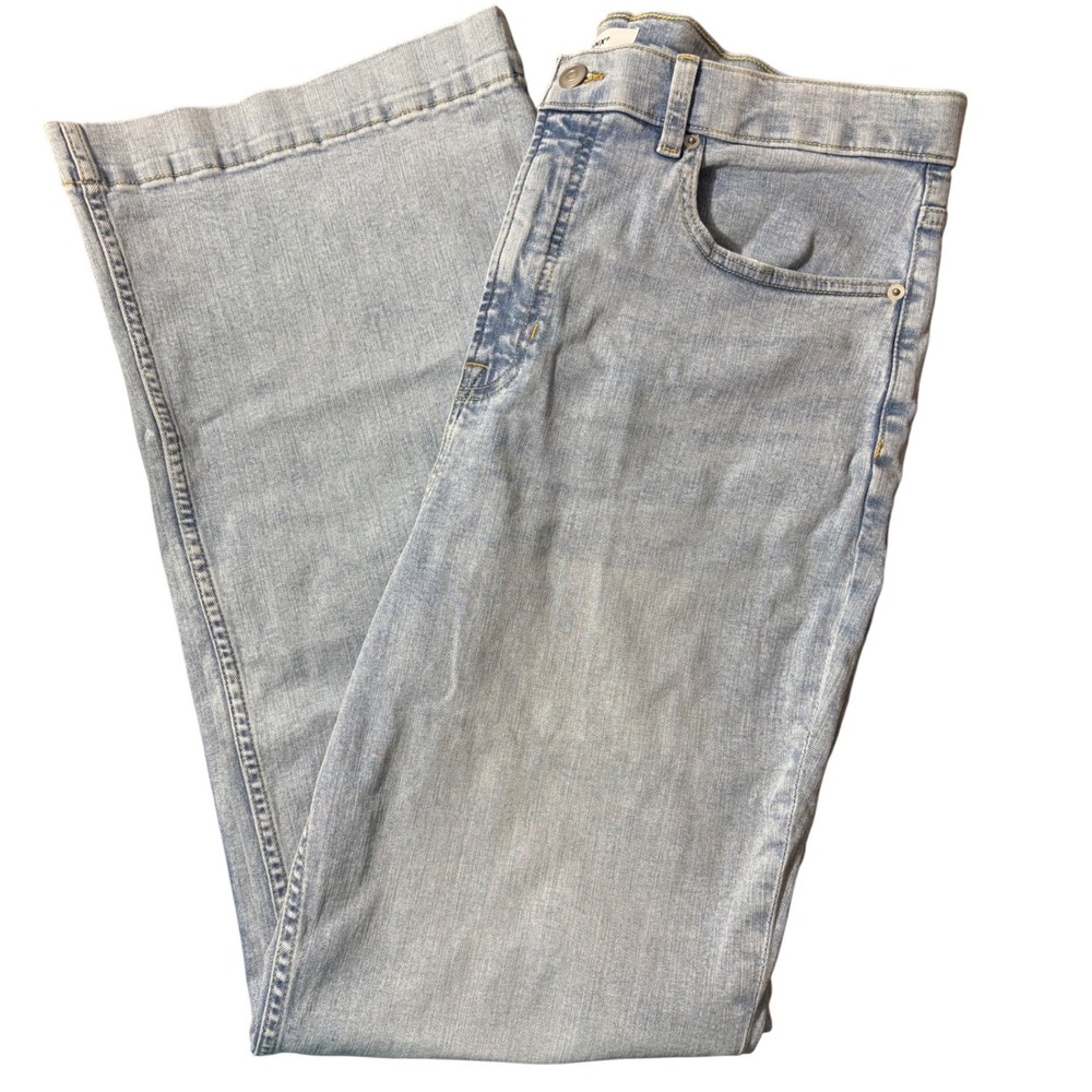 NWT‎ Spanx Fit Sense Lycra Flare Jeans Turner Wash Size 20